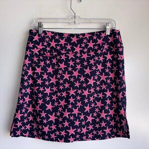 GOLFTINI Shooting Star Skort Skirt Size Medium Golf Tennis Navy